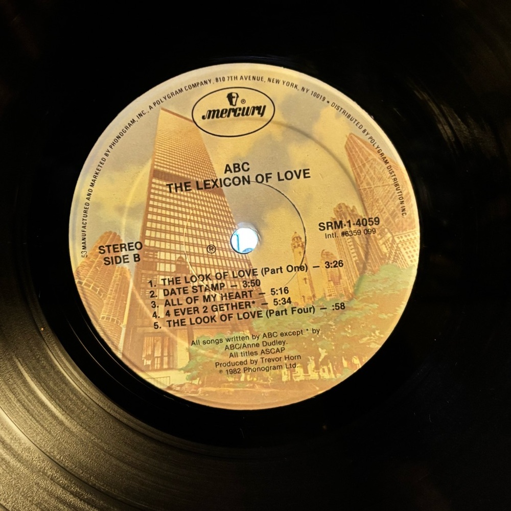 ABC The Lexicon of Love Vinyl Record by Mercury Records - Picture 10 of 11